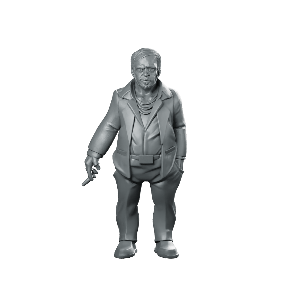 Boss Milo Smuggler Operative - Papsikels Miniatures - We Print Miniatures