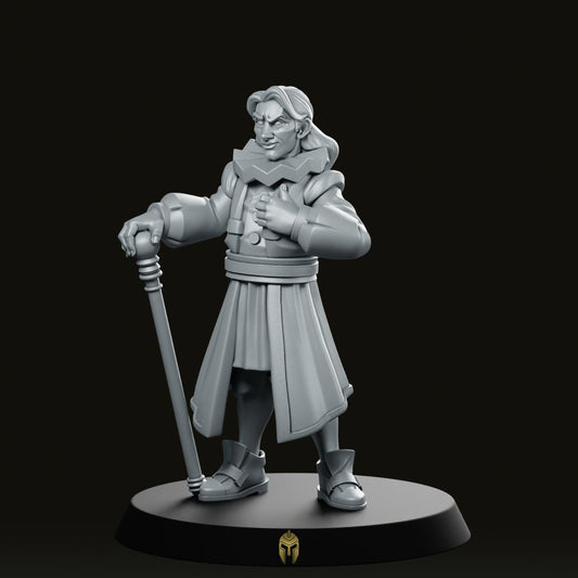 Braggart Baron Clovis Miniature - CastNPlay - We Print Miniatures