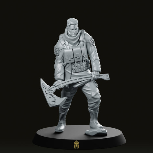 Brahim-Nomads Cyberpunk - We Print Miniatures