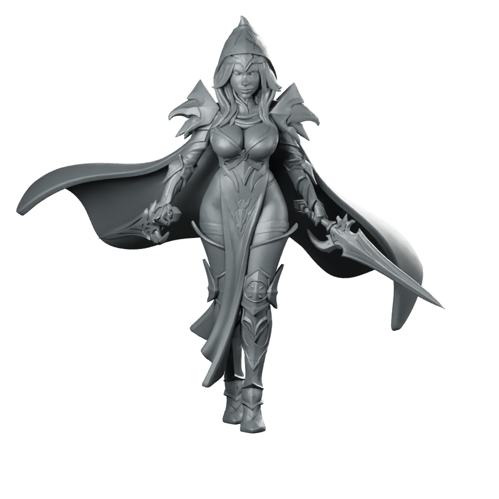 Brianna Lightguard Miniature Miniature 360 Spin 01