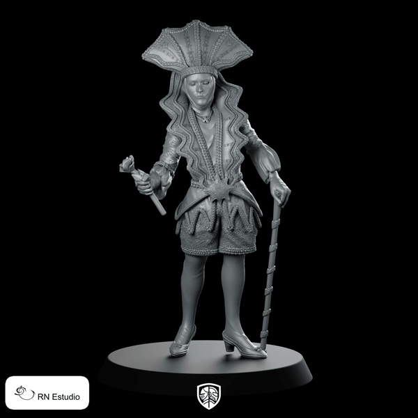Brighella Miniature Theatrical Noble Cane Rogue - RN Estudio - We Print Miniatures