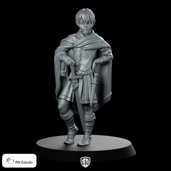 Brinnth (Adolescent Thief) Miniature Noble Youth Duelist