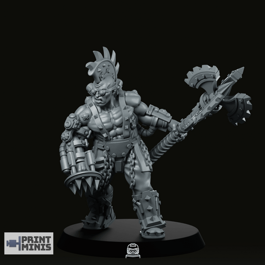 Broder Ironfist Miniature - PrintMinis - We Print Miniatures