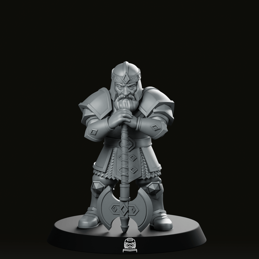 Brogar Dundrason Model Miniature - We Print Miniatures - We Print Miniatures