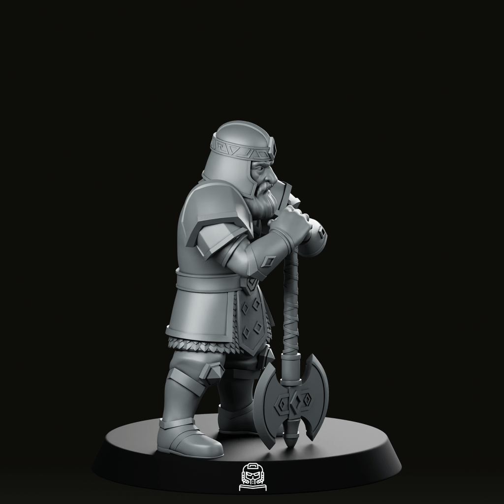Brogar Dundrason Model Miniature - We Print Miniatures - We Print Miniatures