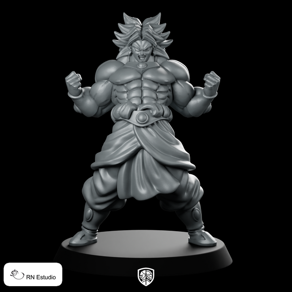 Broly Miniature Saiyan Warrior