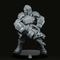 Brute Ganger Pose 5 Miniature - Across The Realms - We Print Miniatures