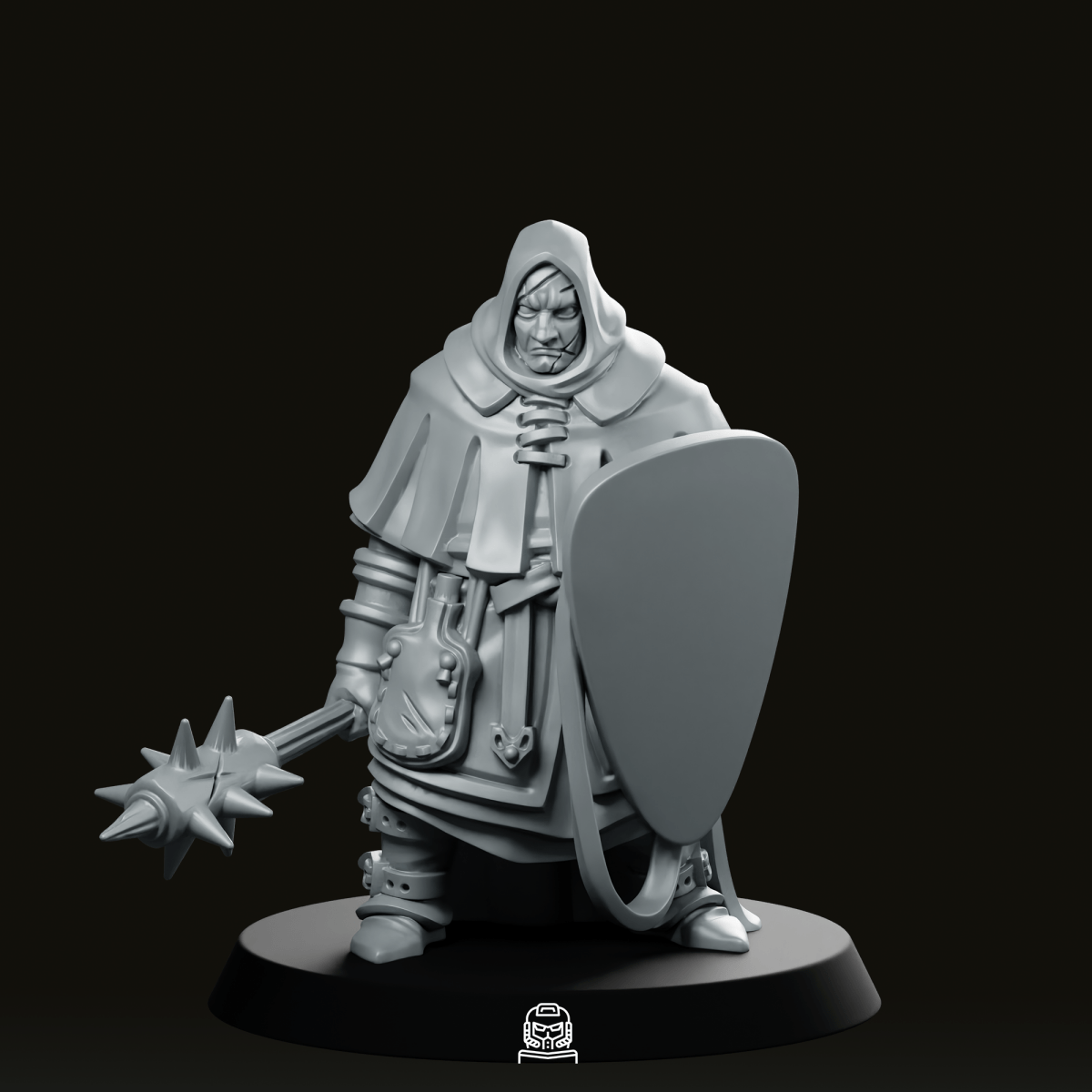 Brute Mercenary Miniature - Vae Victus Miniatures - We Print Miniatures