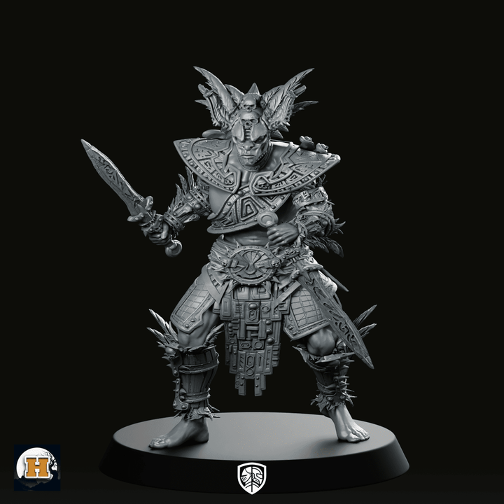 Brynden Miniature Armoured Revenge Warrior Hero