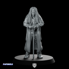Budol Gang Boss King Rasta Miniature cyberpunk sci-fi