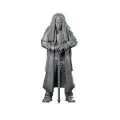 Budol Gang Boss King Rasta Miniature cyberpunk sci - fi - Papsikels Miniatures - We Print Miniatures