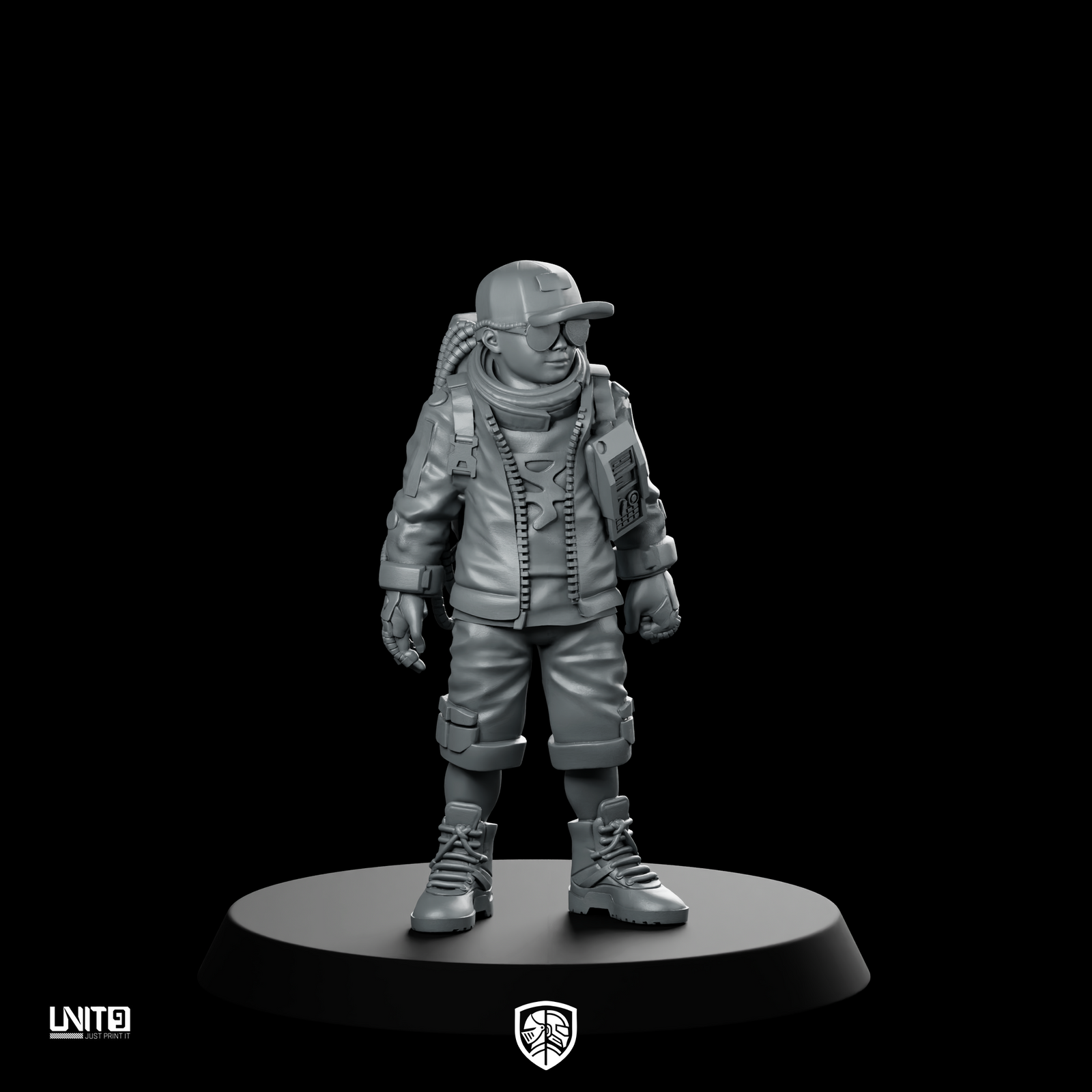 Bugboy 01 Cyberpunk Miniature Sewer Pest Controller Operative