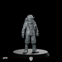 Bugboy 01 Cyberpunk Miniature Sewer Pest Controller Operative
