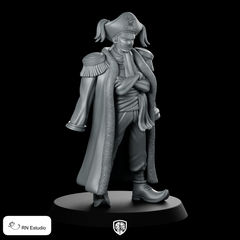 Buggy One Piece Miniature Pirate Captain Character