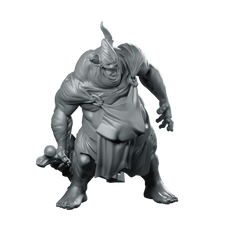 Butcher Grinning Miniature Horror Villain Cleaver Enforcer - CastNPlay - We Print Miniatures