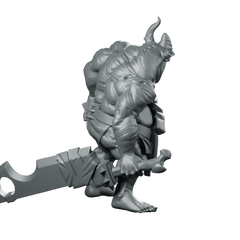Butcher Grinning Miniature Horror Villain Cleaver Enforcer - CastNPlay - We Print Miniatures