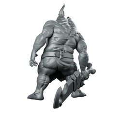 Butcher Grinning Miniature Horror Villain Cleaver Enforcer - CastNPlay - We Print Miniatures