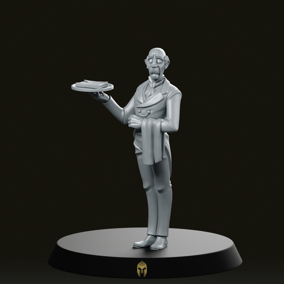 Butler Miniature - Vae Victus Miniatures - We Print Miniatures