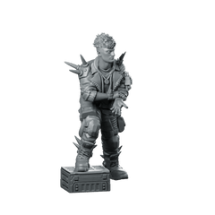 C0De Crack02 Miniature Punk Warrior - UNIT9 - We Print Miniatures