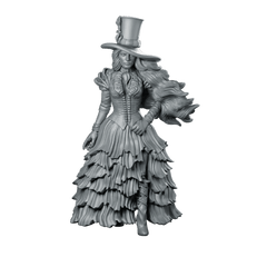 Calamity Wild West Miniature Glamorous Gunslinger Heroine - RN Estudio - We Print Miniatures