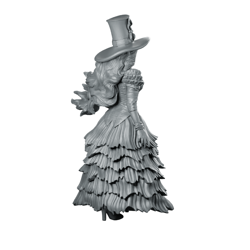 Calamity Wild West Miniature Glamorous Gunslinger Heroine - RN Estudio - We Print Miniatures