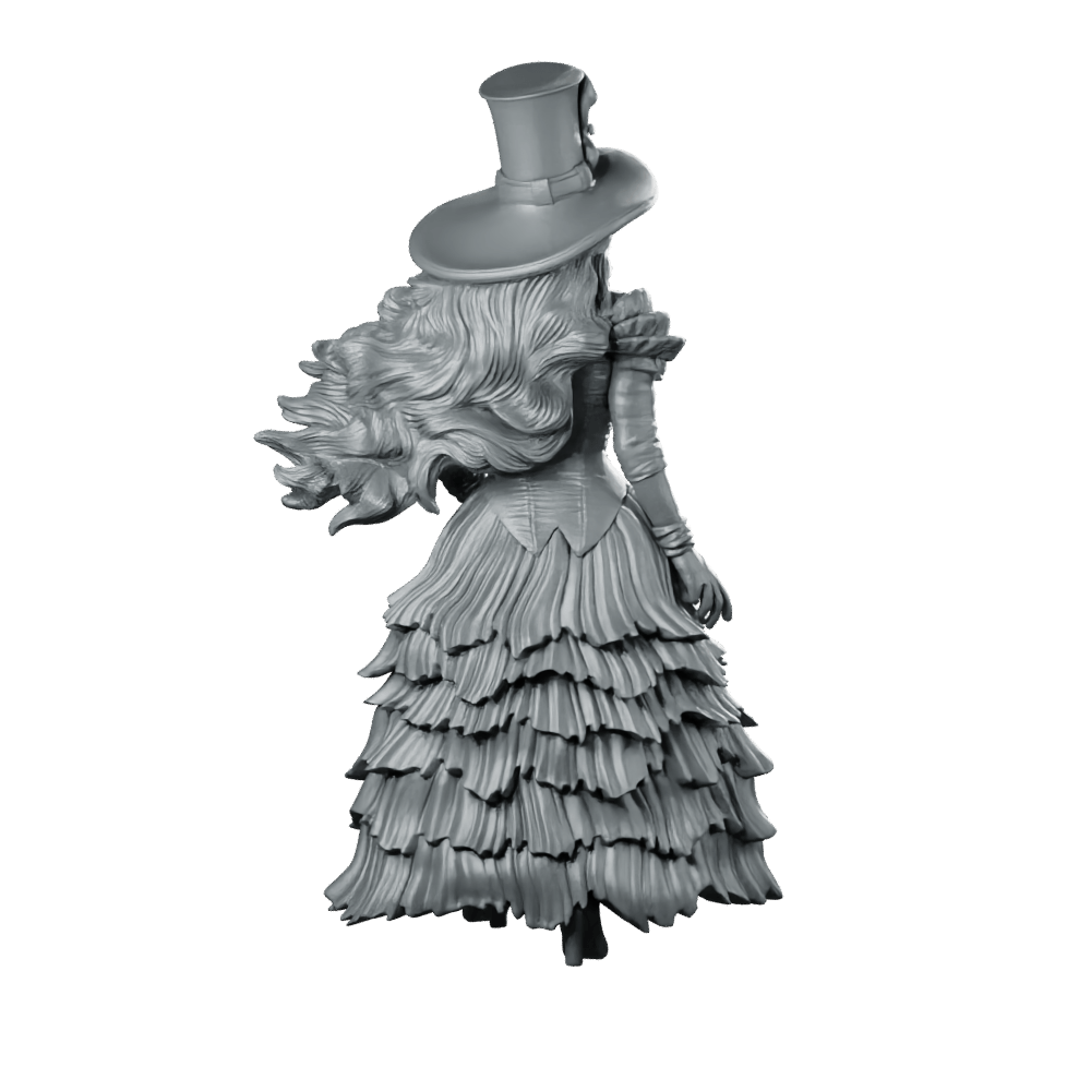Calamity Wild West Miniature Glamorous Gunslinger Heroine - RN Estudio - We Print Miniatures