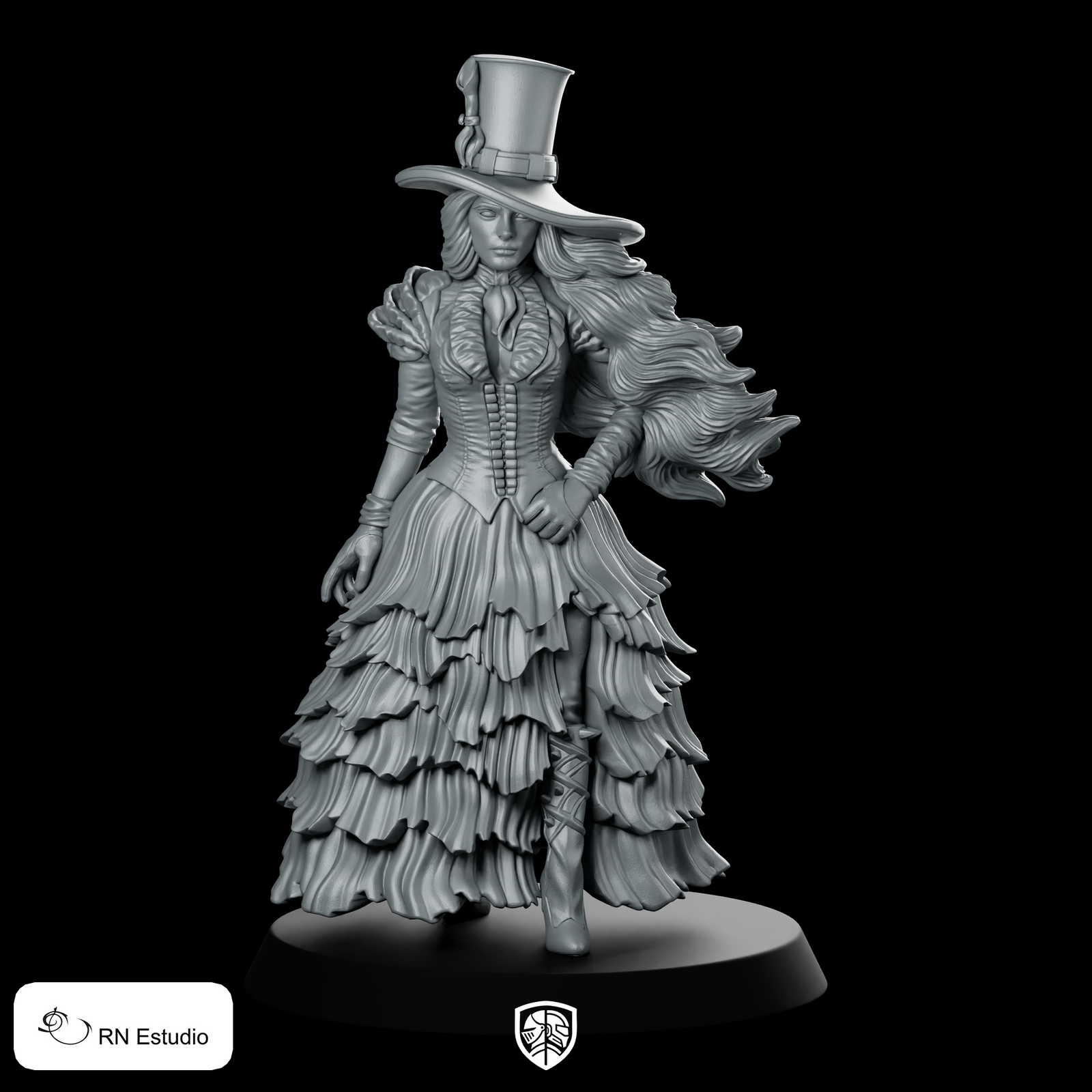Calamity Wild West Miniature Glamorous Gunslinger Heroine