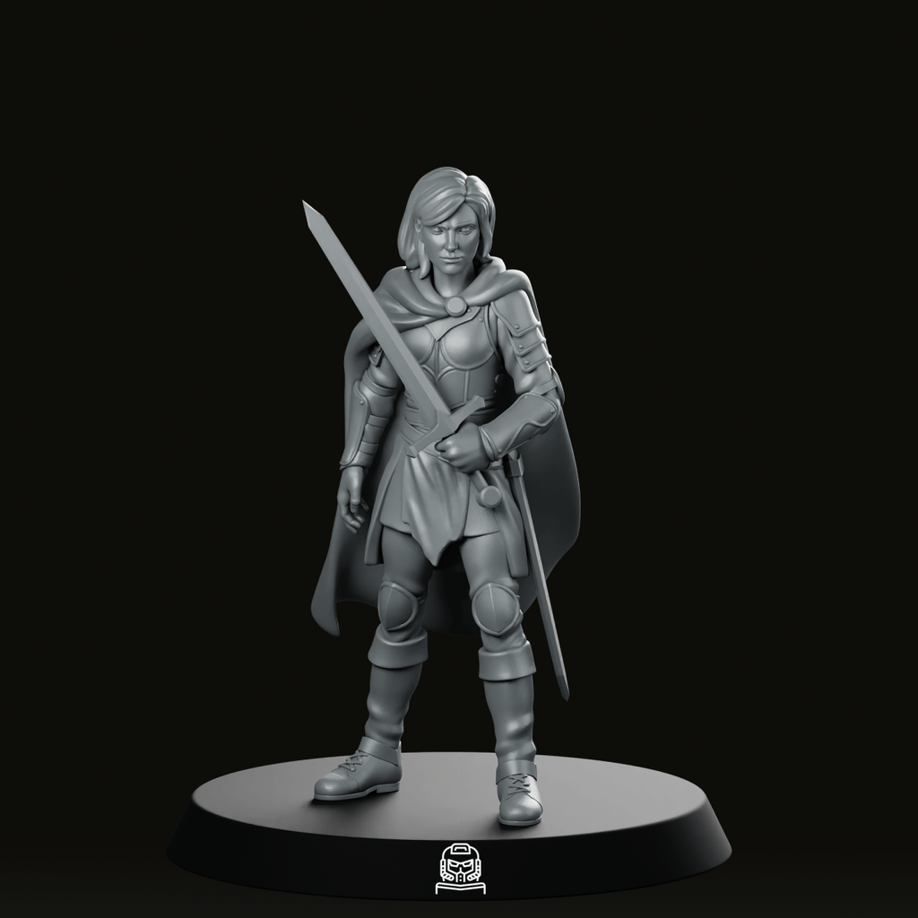 Calbraith “Cal” Orlewyn Model Miniature - We Print Miniatures - We Print Miniatures