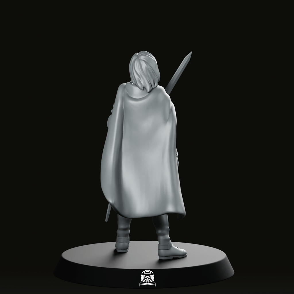 Calbraith “Cal” Orlewyn Model Miniature - We Print Miniatures - We Print Miniatures