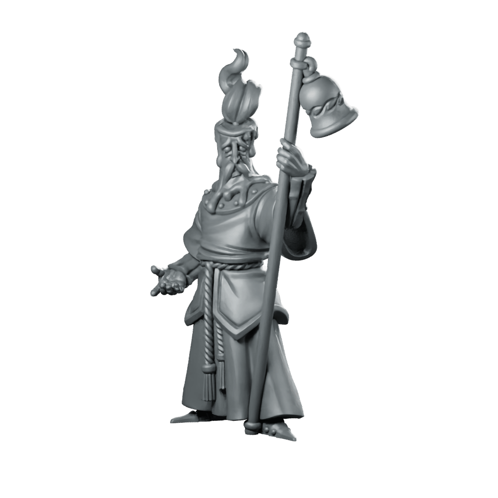 Candle Knight Miniature Candlelit Torchbearer Paladin NPC - Vae Victis - We Print Miniatures