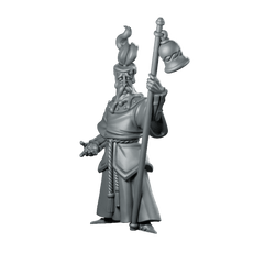 Candle Knight Miniature Candlelit Torchbearer Paladin NPC - Vae Victis - We Print Miniatures