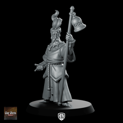 Candle Knight Miniature Candlelit Torchbearer Paladin NPC - Vae Victis - We Print Miniatures