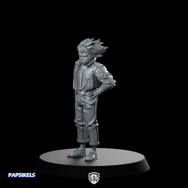 Capsule Gang Biker Kaisuke Miniature Cyberpunk Rebel