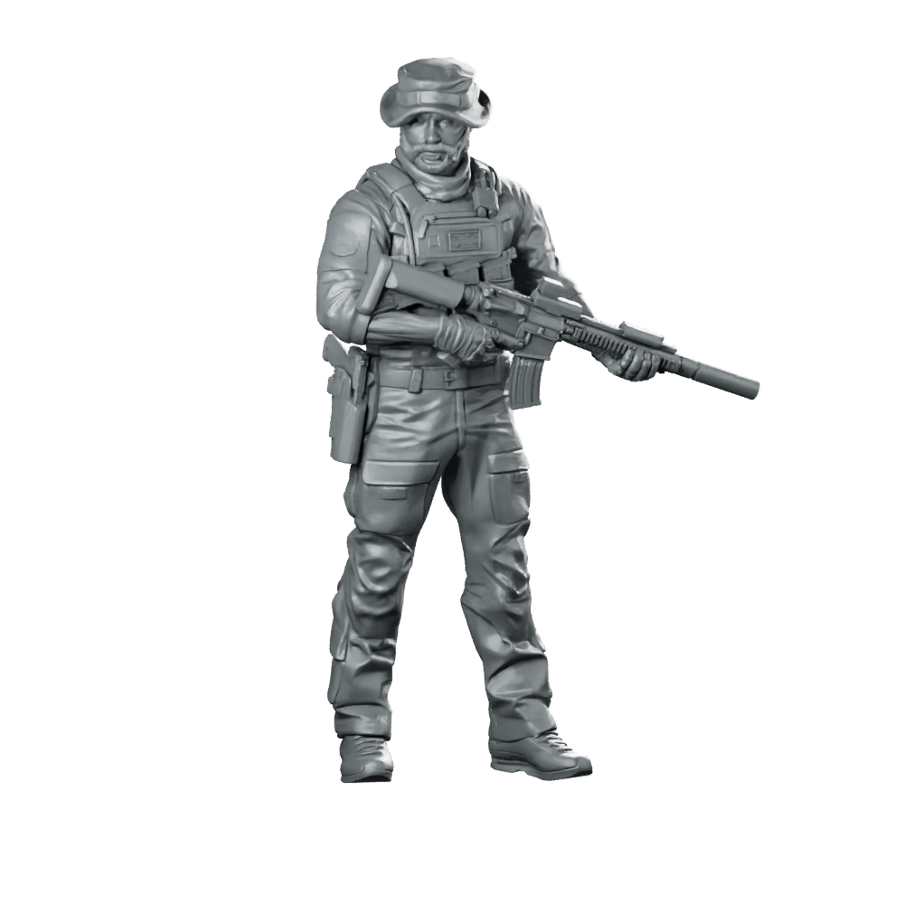 COD Captain Price Warzone Miniature Tactical Soldier Hero Miniature 360 Spin 01