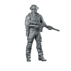 COD Captain Price Warzone Miniature Tactical Soldier Hero Miniature 360 Spin 01