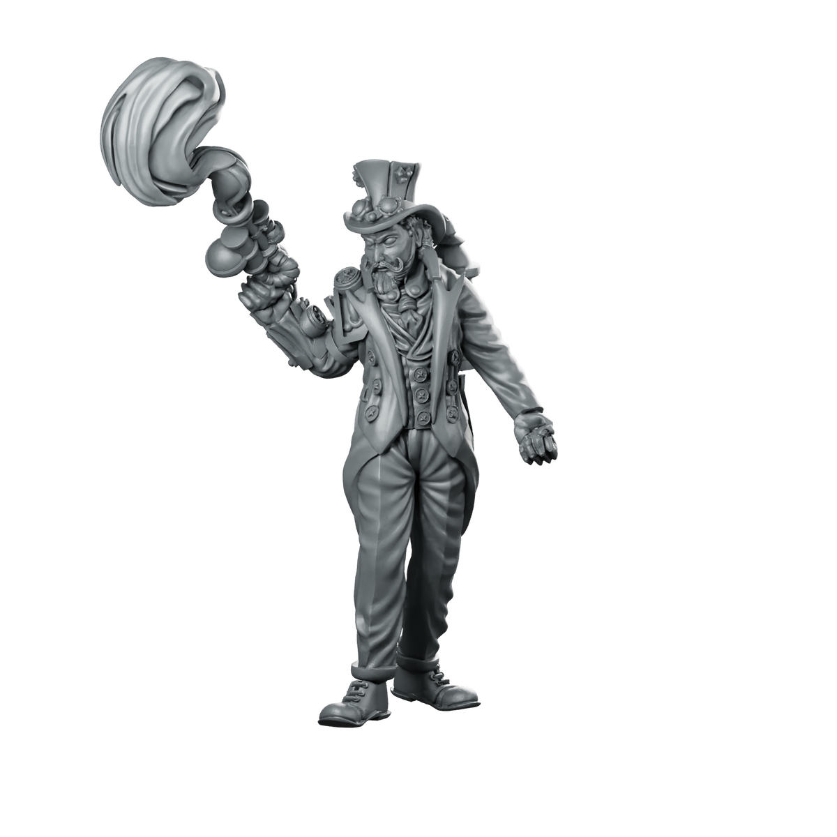Captain Miniature Alchemist Gentleman Miniature 360 Spin 01