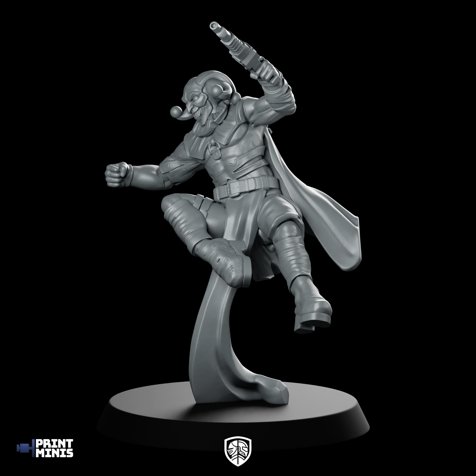 Caraval Female Sawn Off Gun And Axe Miniature