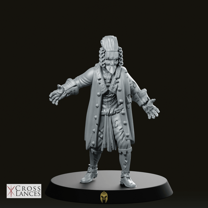 Carnival Men 1 Miniature Weathered Ringmaster Performer
