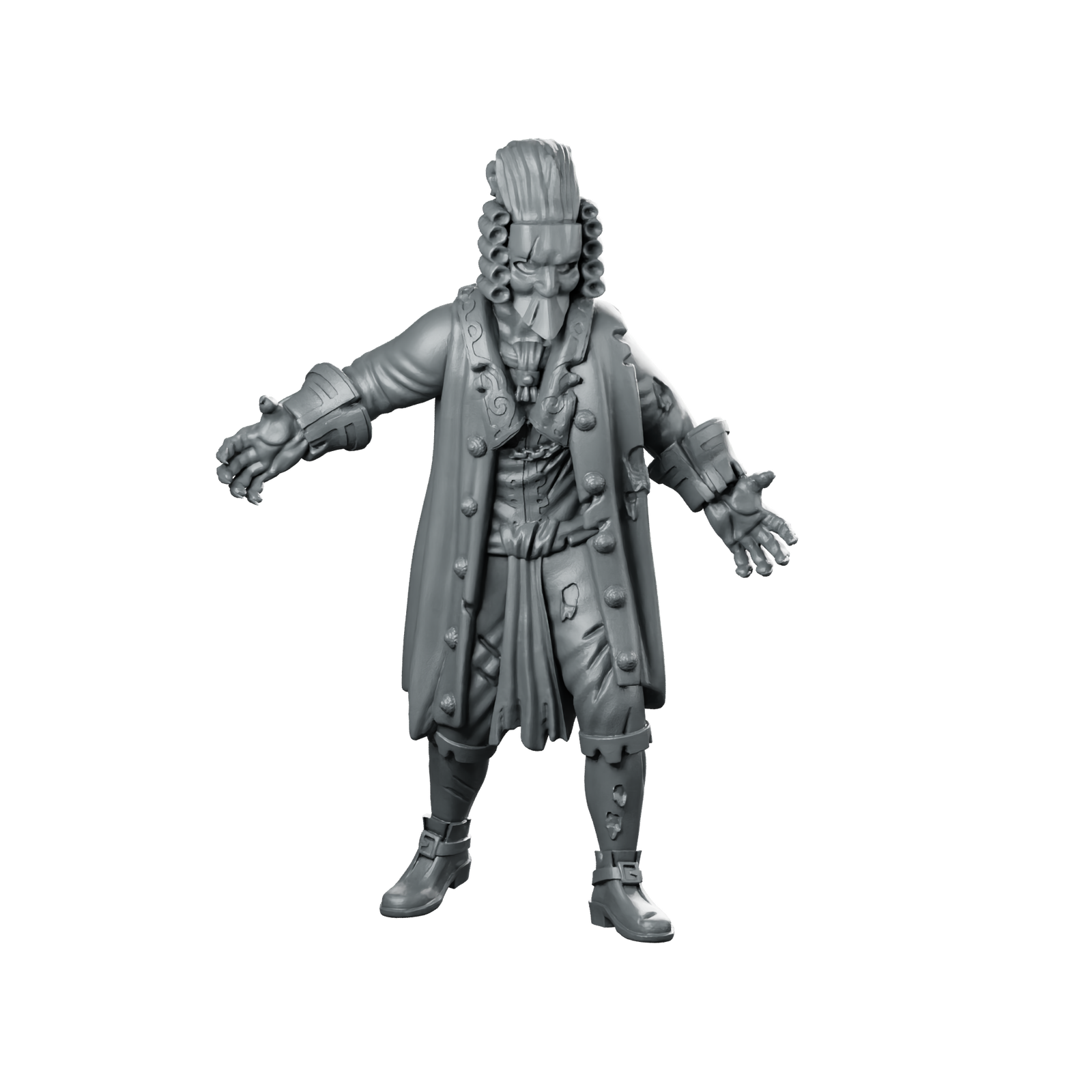 Carnival Men 1 Miniature Aristocrat Noble Miniature 360 Spin 01