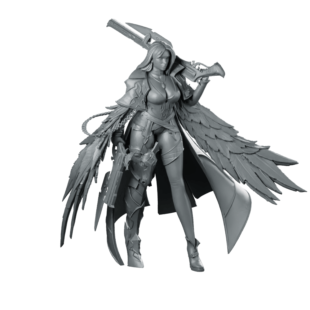 Celeste Ironwing Miniature - RN Estudio - We Print Miniatures