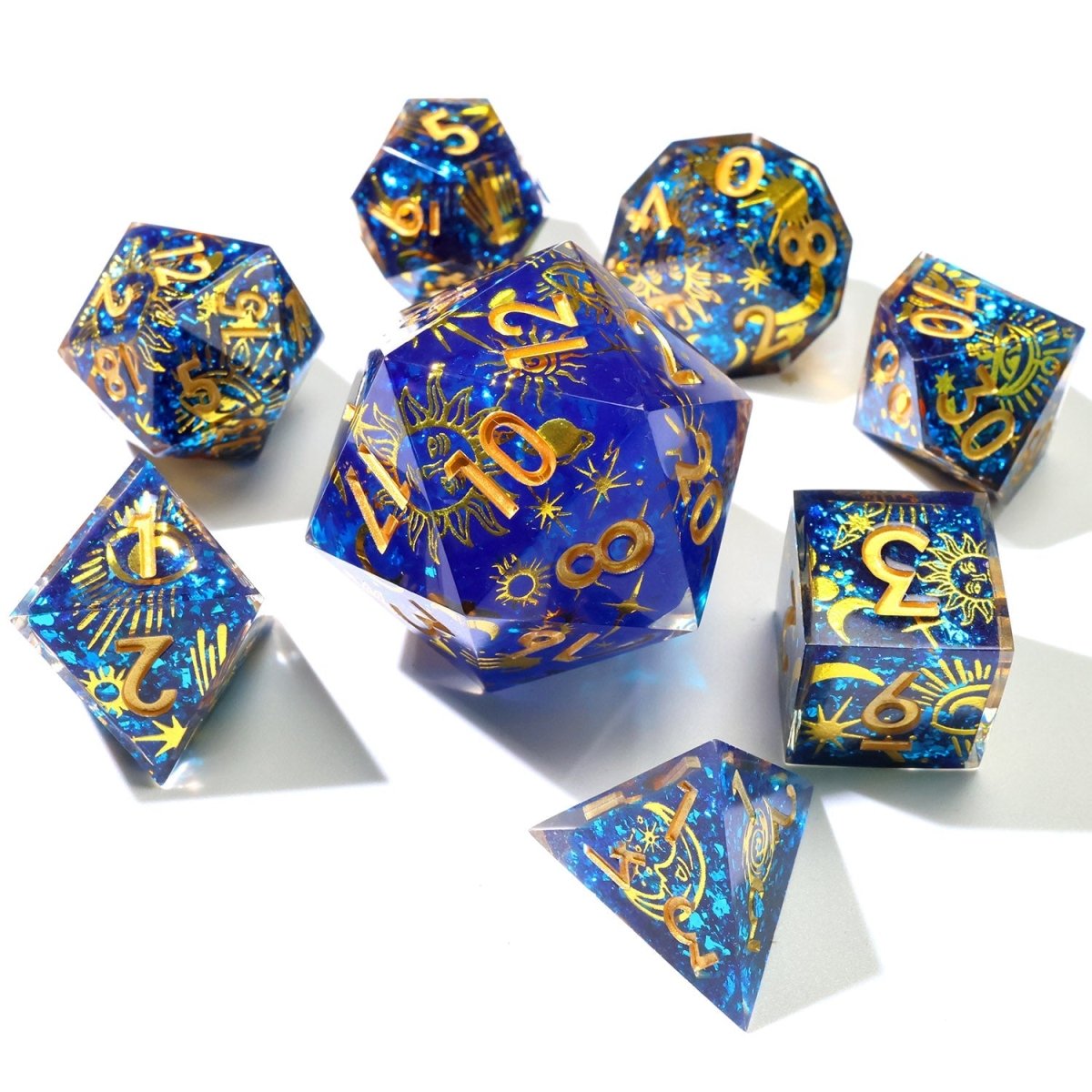 Celestial Body | 33mm D20 | Oversized Art Core Dice - Tabletop Dominion - We Print Miniatures