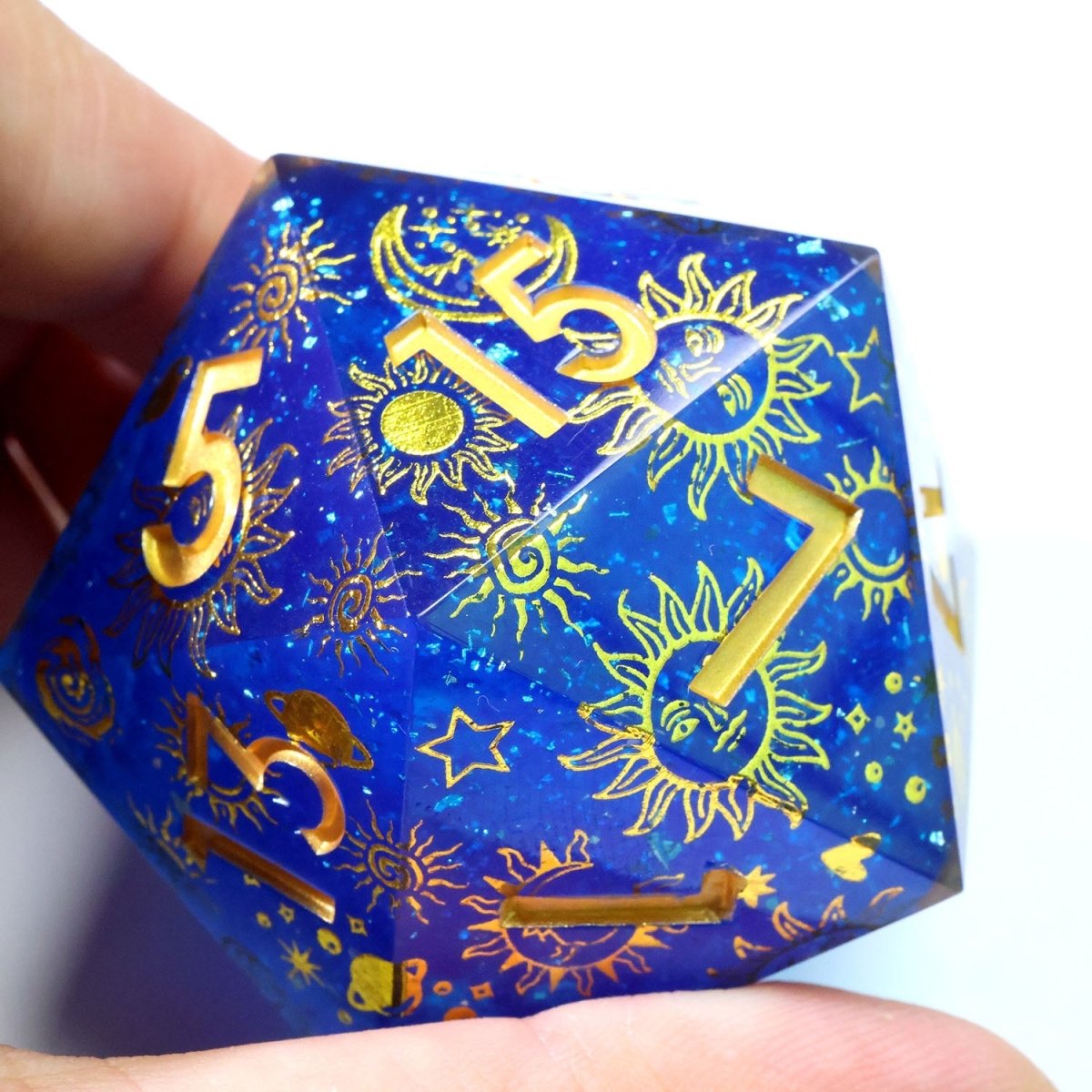 Celestial Body | 33mm D20 | Oversized Art Core Dice - Tabletop Dominion - We Print Miniatures