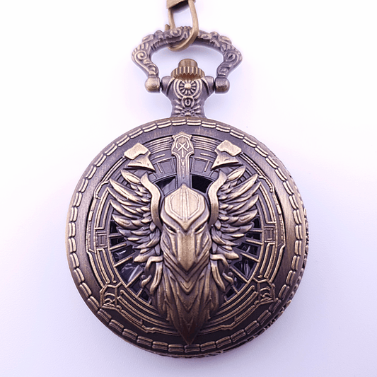Celestial Champion | Pocket Watch Case | Ancient Gold - Tabletop Dominion - We Print Miniatures