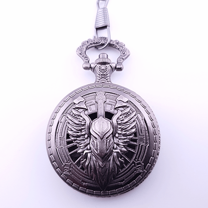 Celestial Champion | Pocket Watch Case | Ancient Silver - Tabletop Dominion - We Print Miniatures