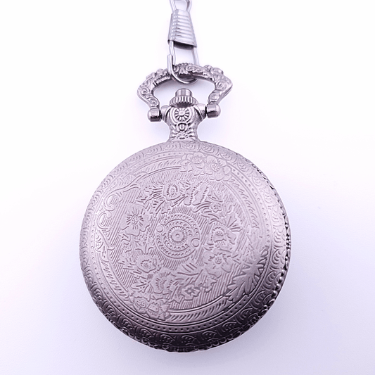Celestial Champion | Pocket Watch Case | Ancient Silver - Tabletop Dominion - We Print Miniatures