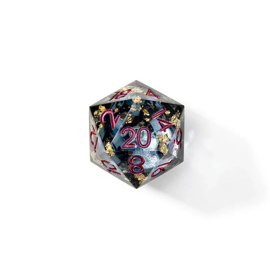 Celestial Shadow | 33mm D20 | Oversized Liquid Core - Tabletop Dominion - We Print Miniatures