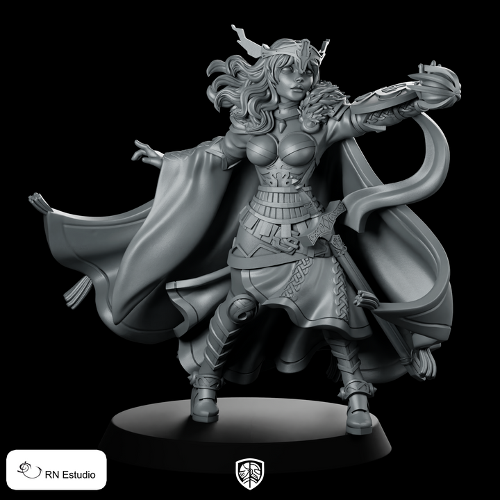 Celica Queen Of Valentia Miniature Elven Sorceress