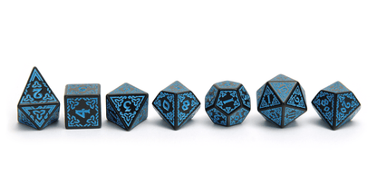 Celtic Carving | Blue - DiceRoll UK - We Print Miniatures