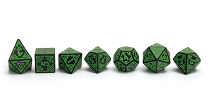Celtic Carving | Green - DiceRoll UK - We Print Miniatures
