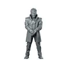 Ceo Personal Bodyguard 2 Miniature Corporate Security Agent - Papsikels Miniatures - We Print Miniatures